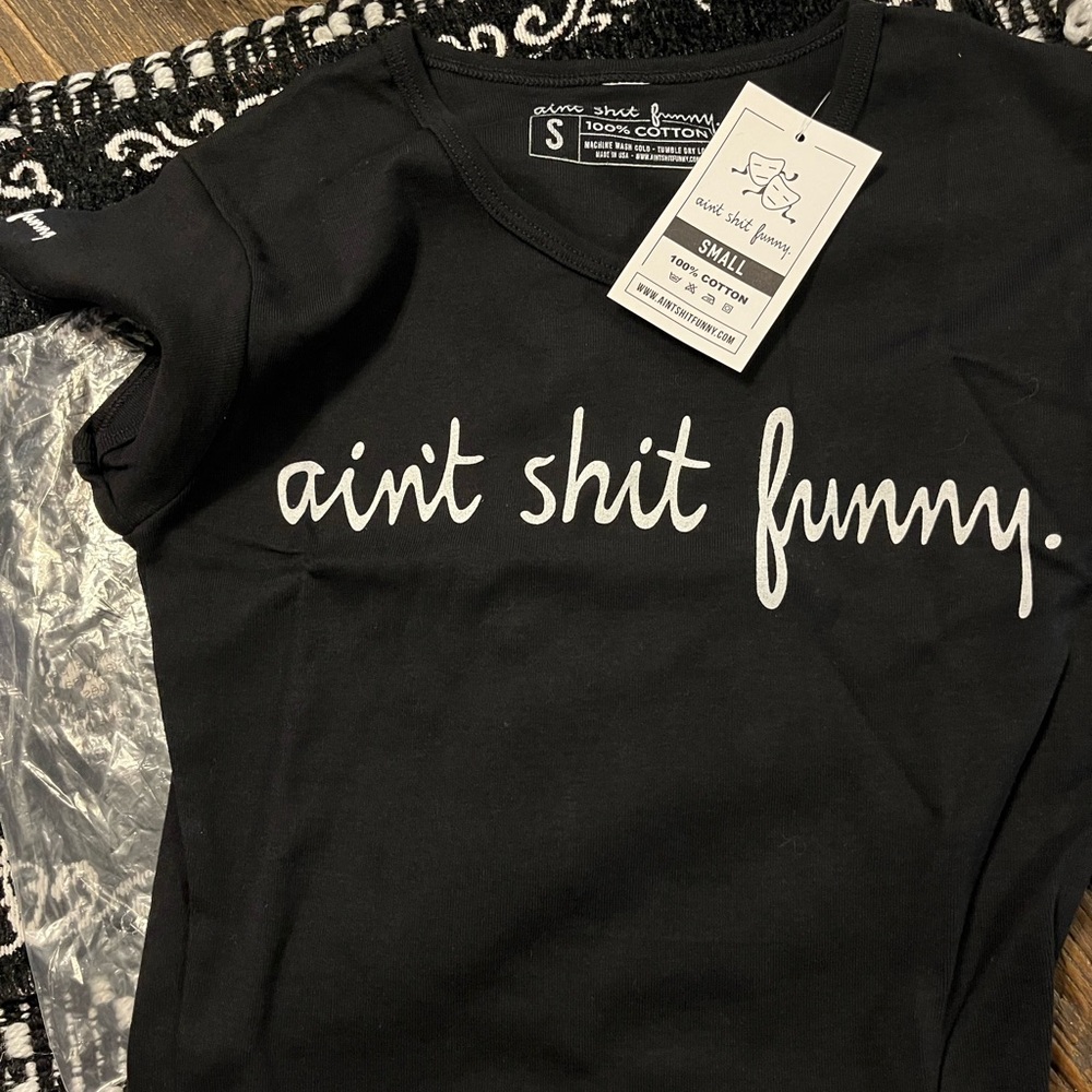 Women’s crop ain’t shit funny
